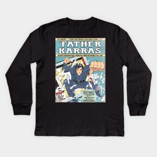 Father Karras Kids Long Sleeve T-Shirt